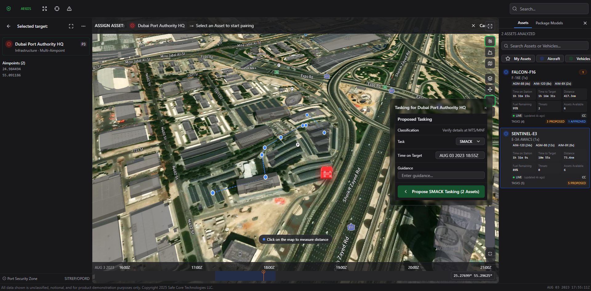 AEGIS - Unified mission execution from single command interface
