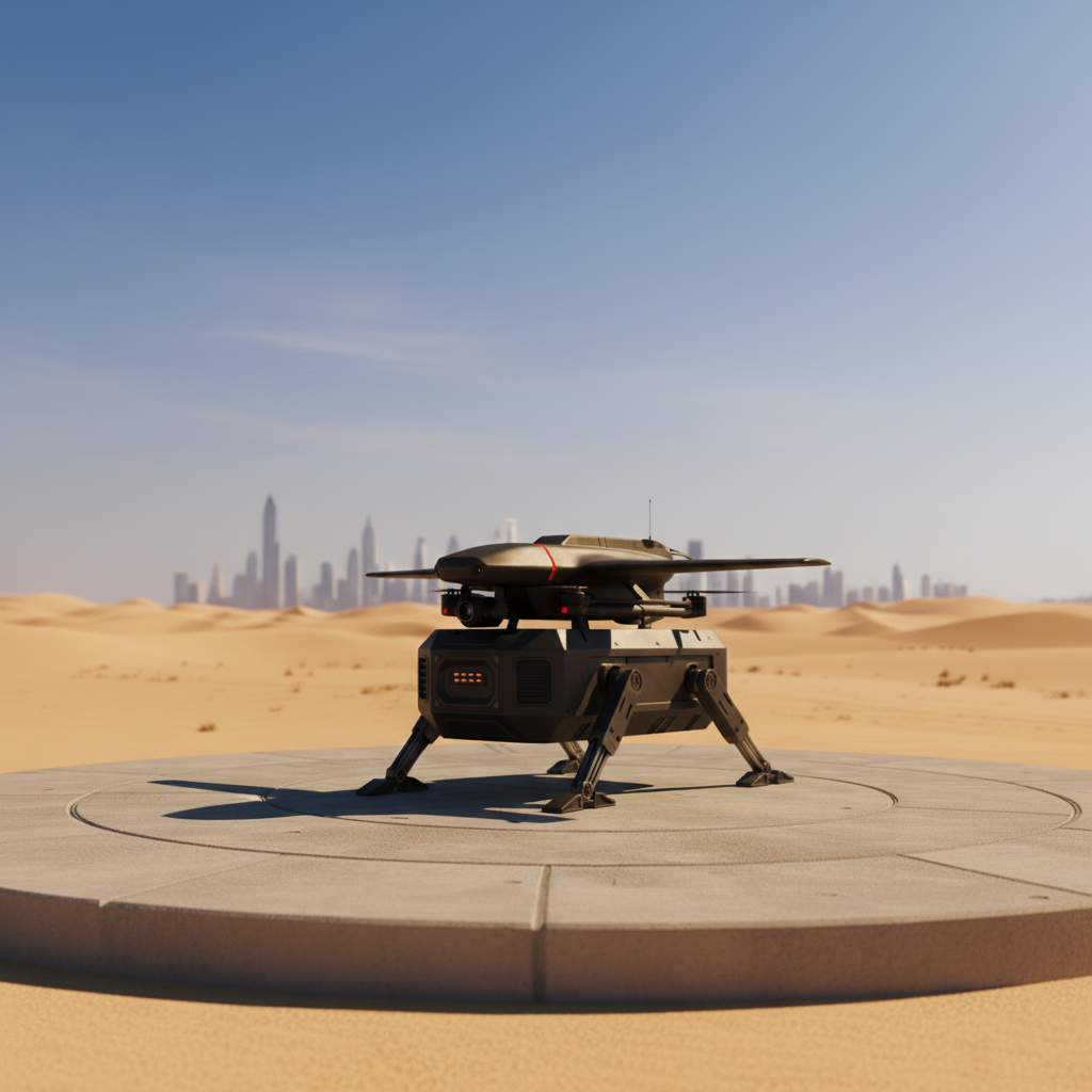 ROVI - Desert-optimized autonomous aerial intelligence operations